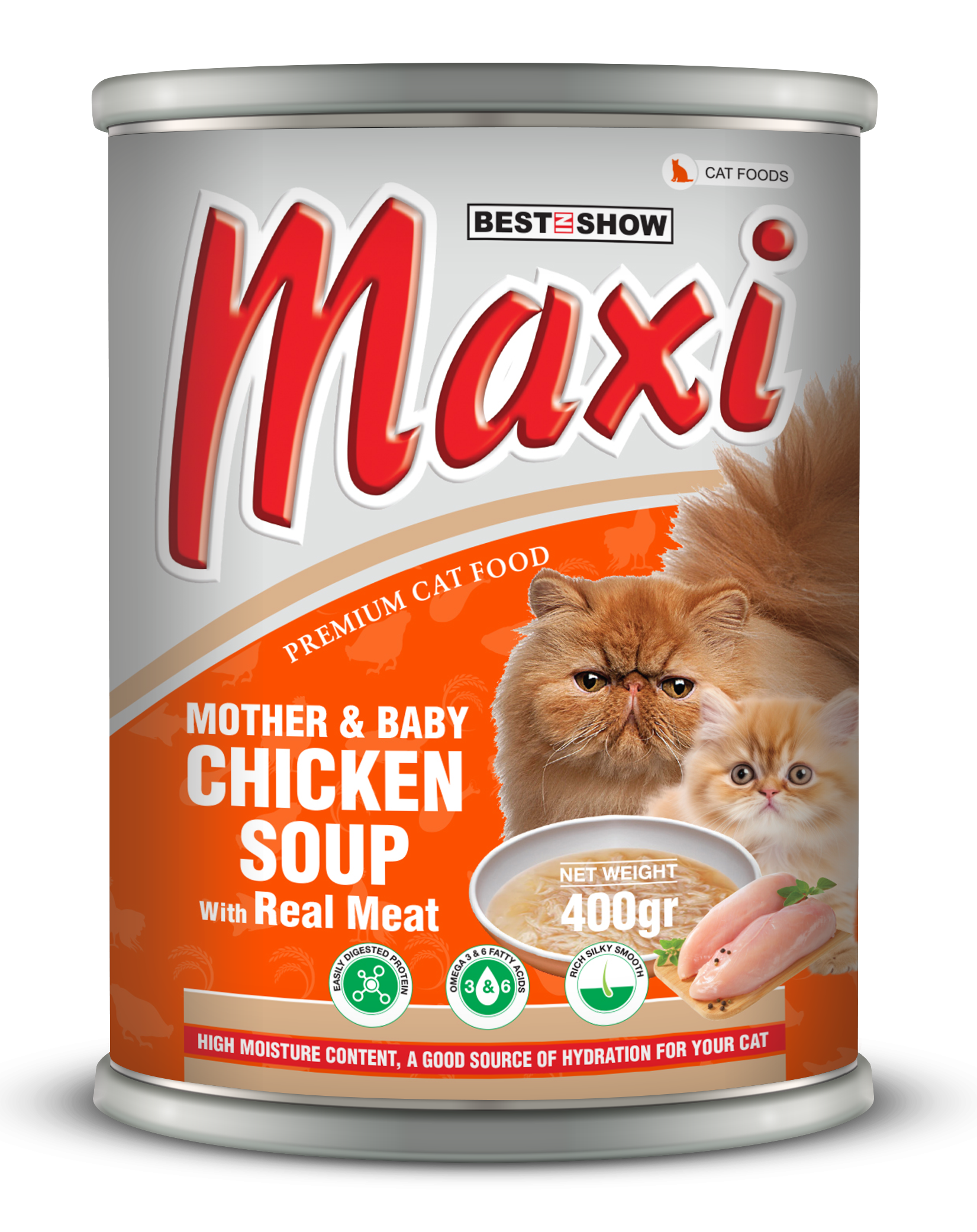 Maxi-Cat packaging