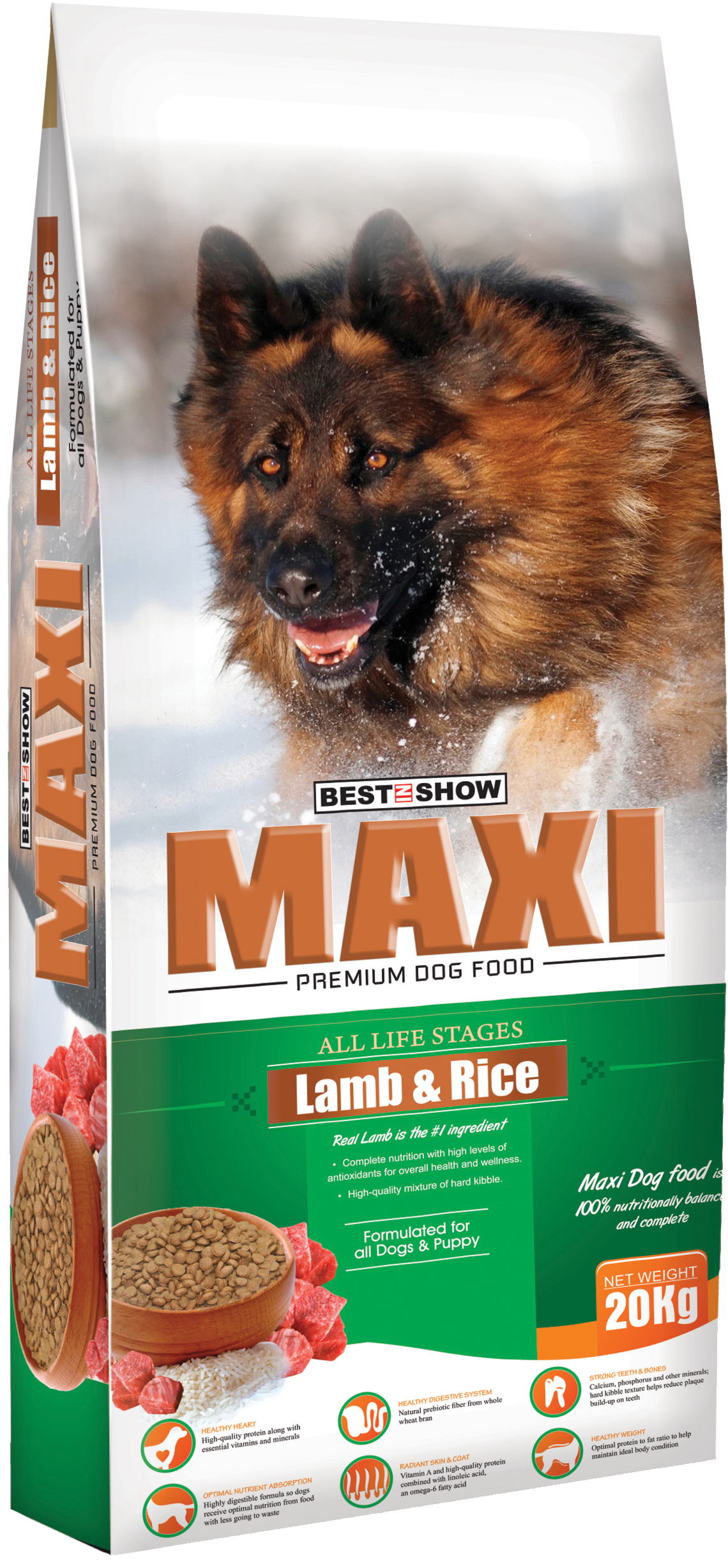 Maxi Dog packaging