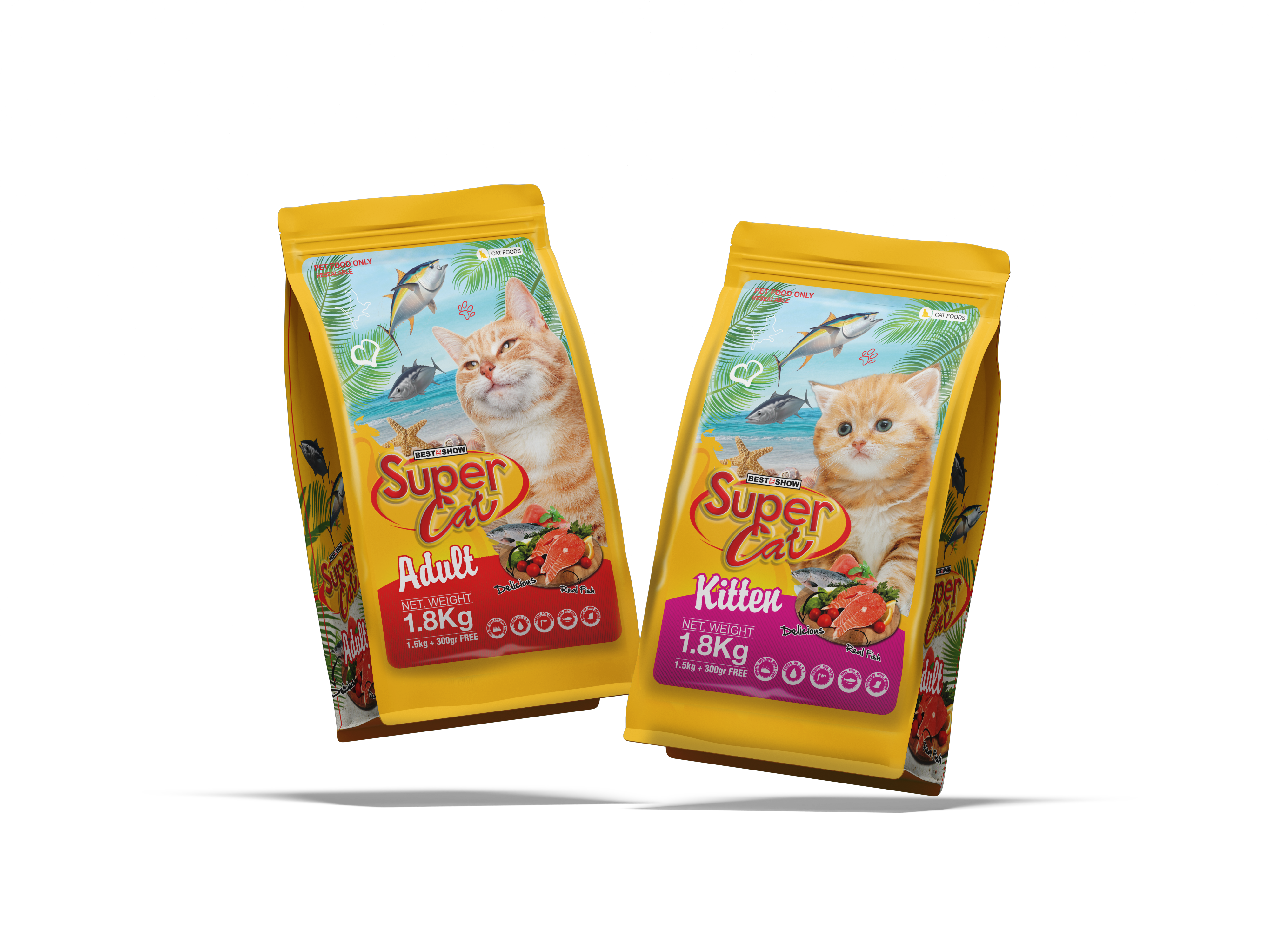 Supercat packaging